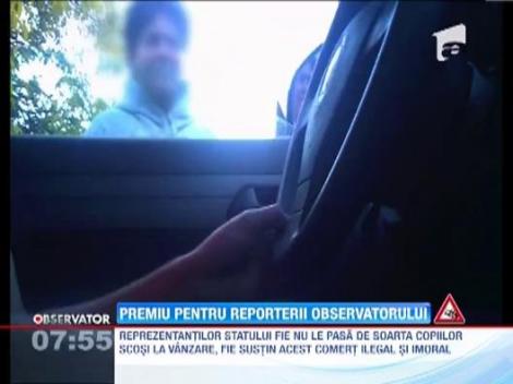 Campania “Copiii nu sunt de vanzare”, premiata