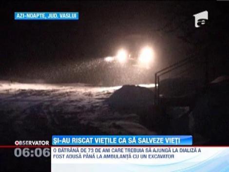 Ingerii zapezii: Medici si pompieri si-au riscat vietile ca sa salveze alte suflete