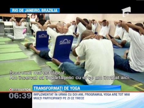 Detinutii brazilieni beneficiaza de sedinte gratuite de yoga chiar in spatele gratiilor