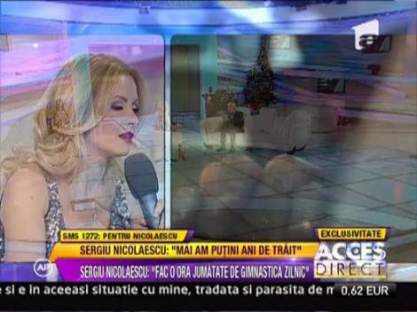 Sergiu Nicolaescu: "Mai vreau sa fac doua filme si gata"