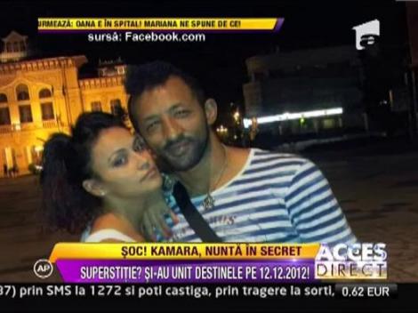 Kamara s-a casatorit in secret