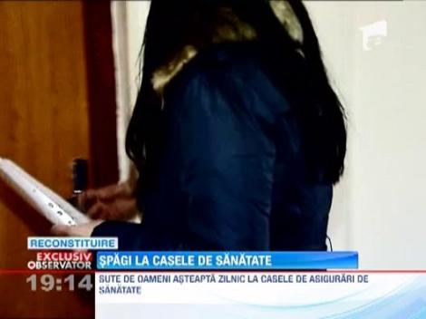 Spagi la Casele de Sanatate! Adeverintele se obtin doar daca platesti