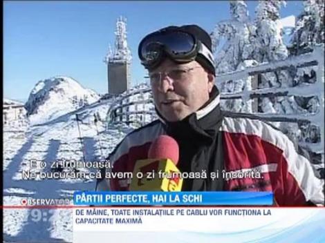 Partiile de pe Valea Prahovei, perfecte pentru distractie!