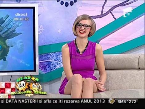 Anca Martin, probleme cu parbrizul