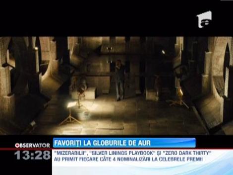 Globurile de Aur 2013: "Lincoln" si "Django Unchained", filmele cu cele mai multe nominalizari