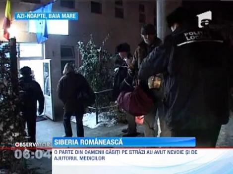 Au crapat pietrele din cauza gerului! Termometrele au aratat -29 de grade la Intorsura Buzaului