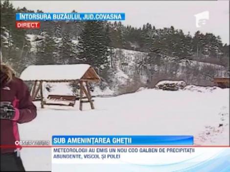 COD GALBEN de ninsori, viscol si ploi valabil pentru toata tara