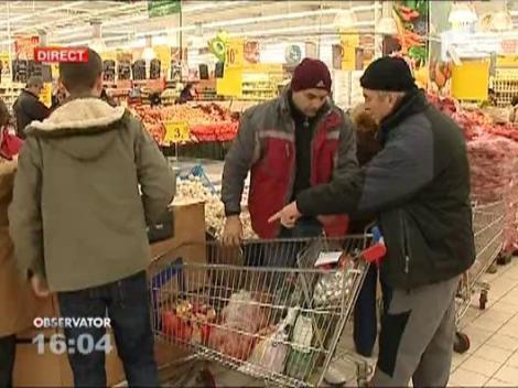 Jaf esuat la un hipermarket de la marginea cartierului bucurestean Militari