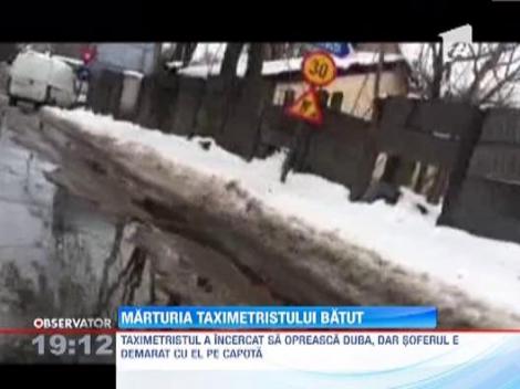 Marturia taximetristului batut cu salbaticie la Timisoara