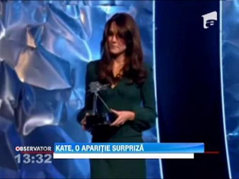 Kate Middleton a participat la gala sportivilor britanici, prima apritie in public dupa externarea din spital
