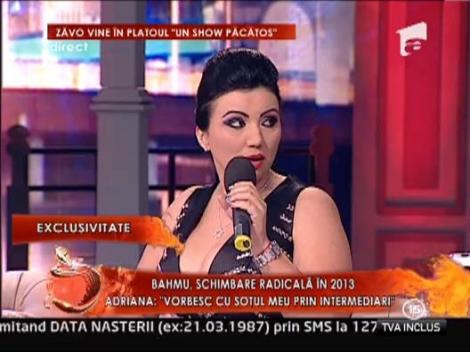 Adriana Bahmuteanu s-a apucat de cantat!