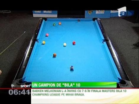 Babken Melkonian, noul Campion al Mastersului Bila 10