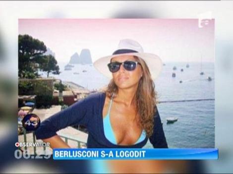 Silvio Berlusconi s-a logodit cu o femeie cu 49 de ani mai tanara decat el