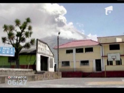 Vulcanul Tungurahua alarmeaza autoritatile ecuadoriene
