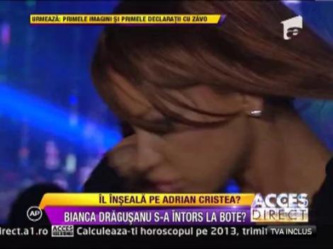 Masina Biancai Dragusanu, in fata casei lui Bote