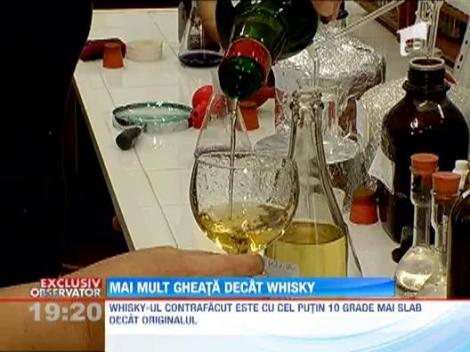 EXCLUSIV! Pietele din Bucuresti sunt pline de oferte speciale pentru whisky contrafacut