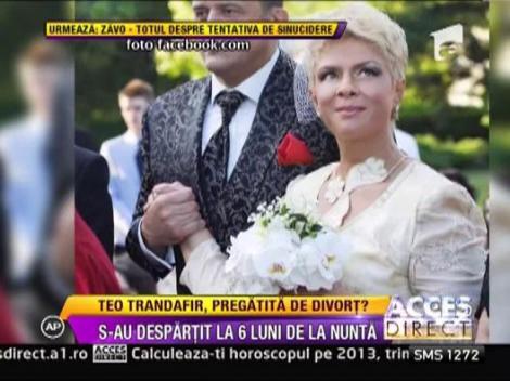 SOC! Teo Trandafir divorteaza dupa 6 luni de casnicie?