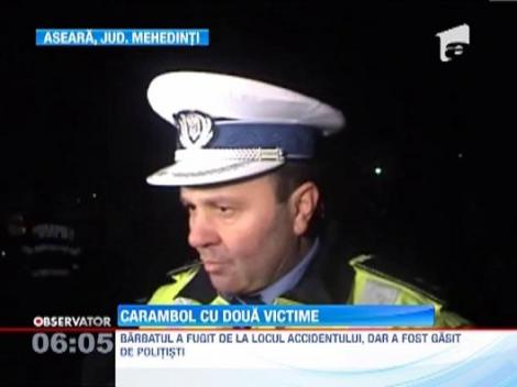 Accident in lant cu doua victime