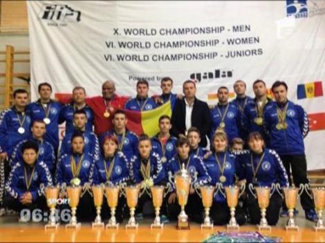 Nationala de fotbal-tenis a castigat toate medaliile de aur de la Campionatul Mondial!