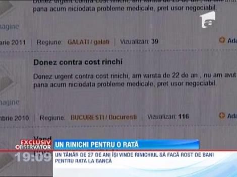 EXCLUSIV! Poveste cutremuratoare: La doar 27 de ani, isi vinde un rinichi pentru a plati creditele