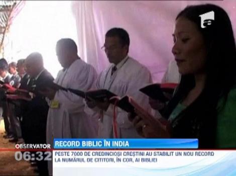 Record biblic in India