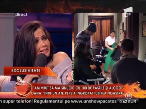 Pepe: "Pe Oana o gaseam trantita langa pat dupa ce lua pastile. Sunam la 112!"