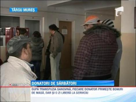 A crescut numarul romanilor care doneaza sange