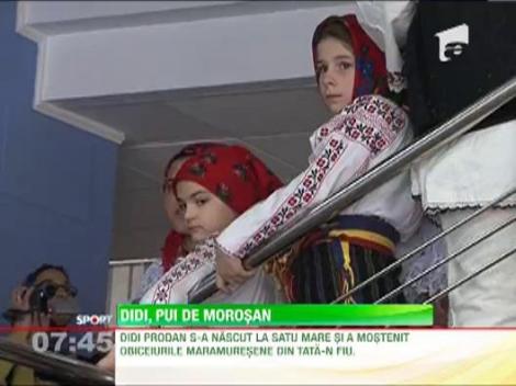 Didi Prodan a cantat colinde maramuresene