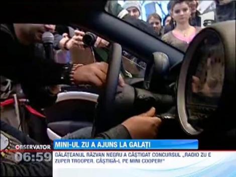 Razvan Negru a castigat autoturismul Mini Cooper de la Radio ZU