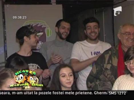 Gasca HaHaHa Production, colindata de olimpici