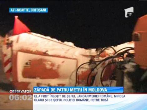 Moldova, izolata din cauza zapezii 