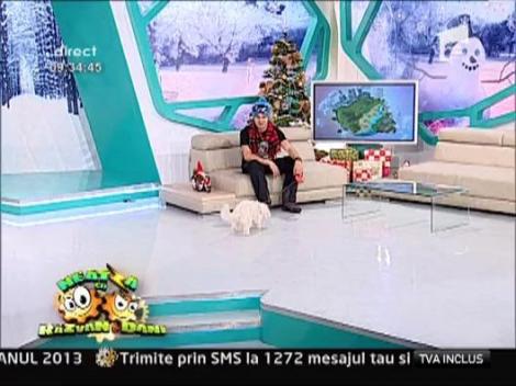 Dani a venit cu catelul la Neatza