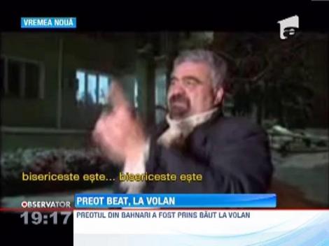 S-a ferit de fiola ca necuratul de tamaie: Un preot dintr-o localitate vasluiana a fost prins beat la volan