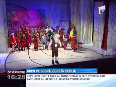 "Craciunul jucariilor", primul spectacol muzical pentru copii