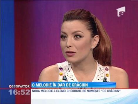 Elena Gheorghe a lansat un cantec special... "De Craciun"