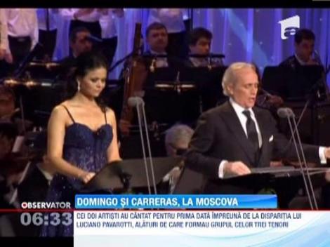 Placido Domingo si Jose Carreras au cantat din nou impreuna