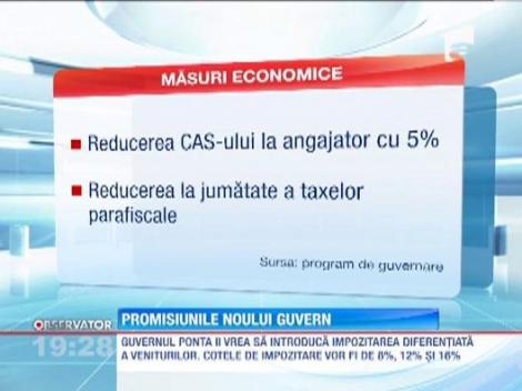 Promisiunile noului Guvern: salarii si pensii mai mari. Vezi aici de cand vor fi puse in practica
