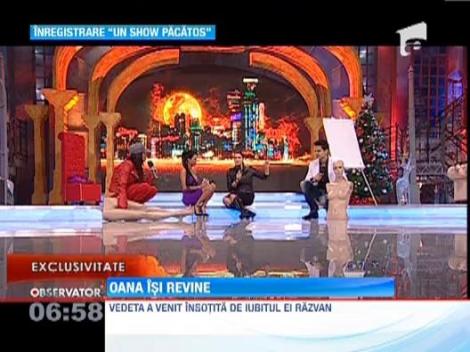 Oana Zavoranu a dansat, a cantat si a facut terapie de grup