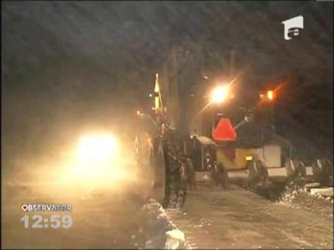 COD GALBEN de viscol si ninsori pana la ora 20.00, in noua judete din sud-estul tarii