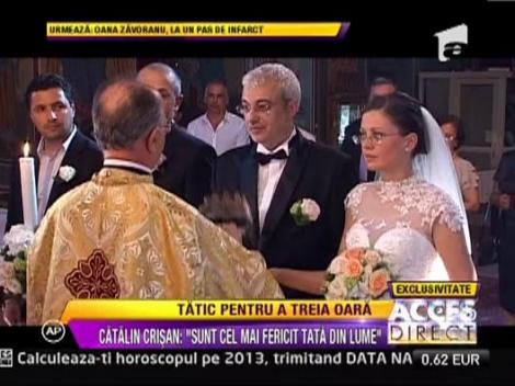 Catalin Crisan a devenit tata pentru a treia oara!