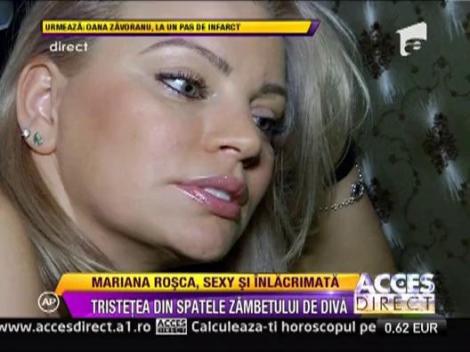 Mariana Rosca, sexy si inlacrimata. Blonda nu reuseste sa ramana insarcinata