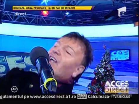 Aurel Moldoveanu a cantat la Acces Direct