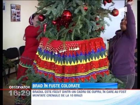 Fiul regelui Cioaba si-a creat propriul brad unicat