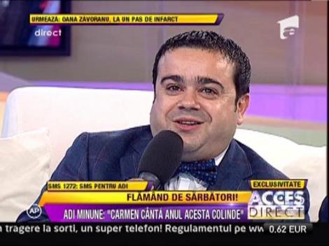 Adi Minune: "Am ajuns mare pentru ca am trait in saracie!"