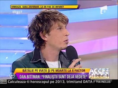 Finalistii concursului X Factor, in platoul de la Acces Direct