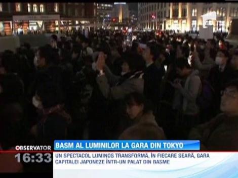 Spectacol luminos de Craciun, la Tokyo
