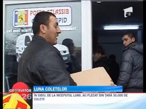 Cadourile de Craciun, raiul firmelor de curierat. Cele mai multe pachete pleaca in Spania, Italia si Germania