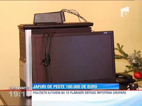 Jafuri de peste 100.000 de euro. Suspectii sunt, acum, anchetati pentru furt calificat
