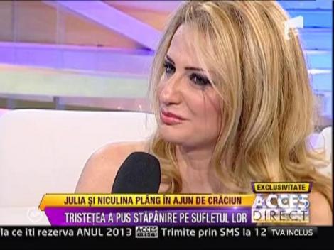 Julia Jianu, lacrimi in Ajunul Craciunului