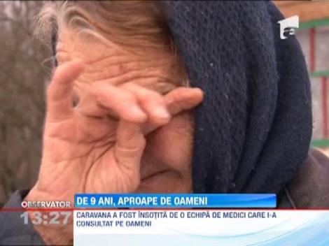 Cel mai frumos cadou de Craciun, un zambet. Caravana Antena 1 Deva a ajuns in inima Apusenilor